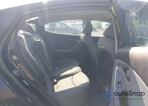 2012 Hyundai Elantra Gls/Limited from USA, damaged, VIN KMHDH4AEXCU336999